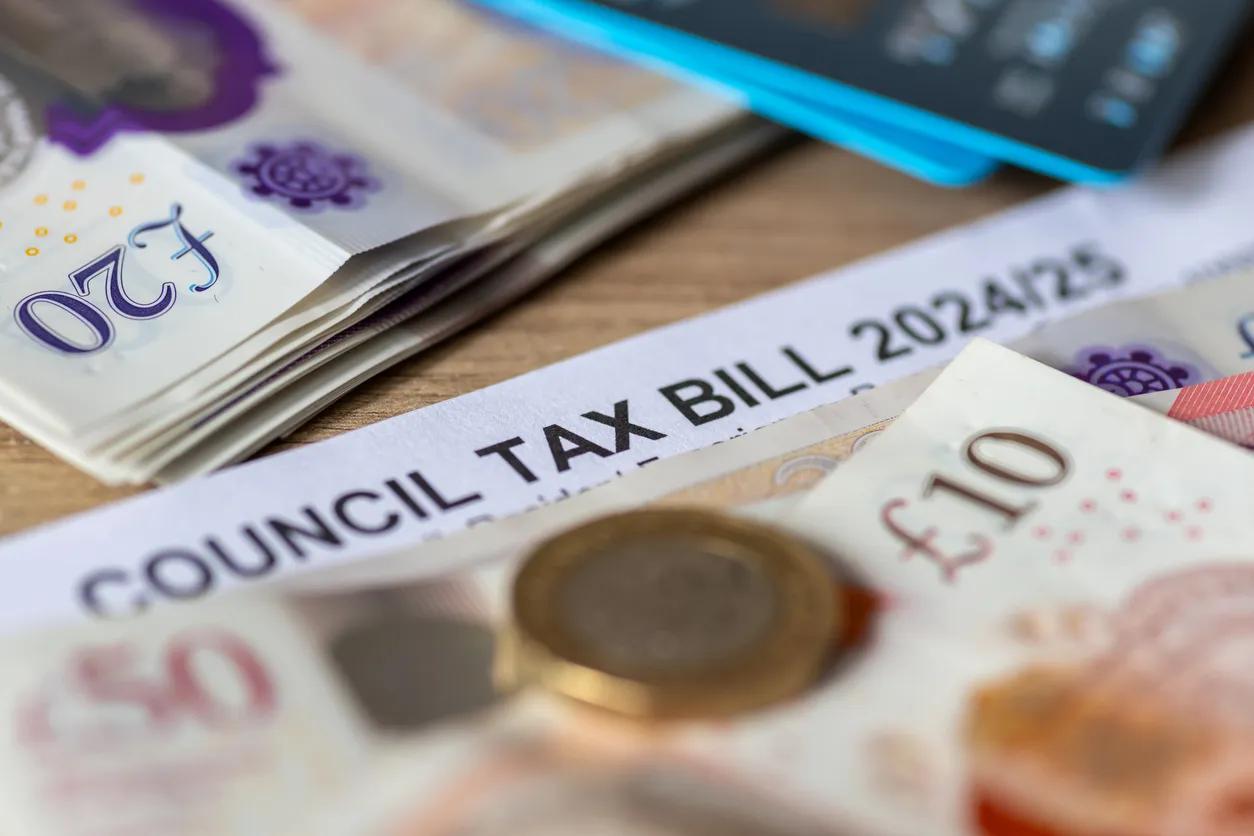 A council tax bill